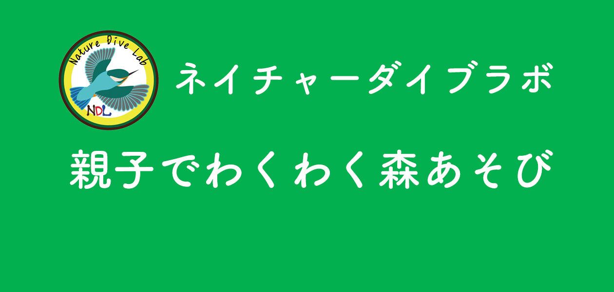 親子でわくわく森あそび【６月】